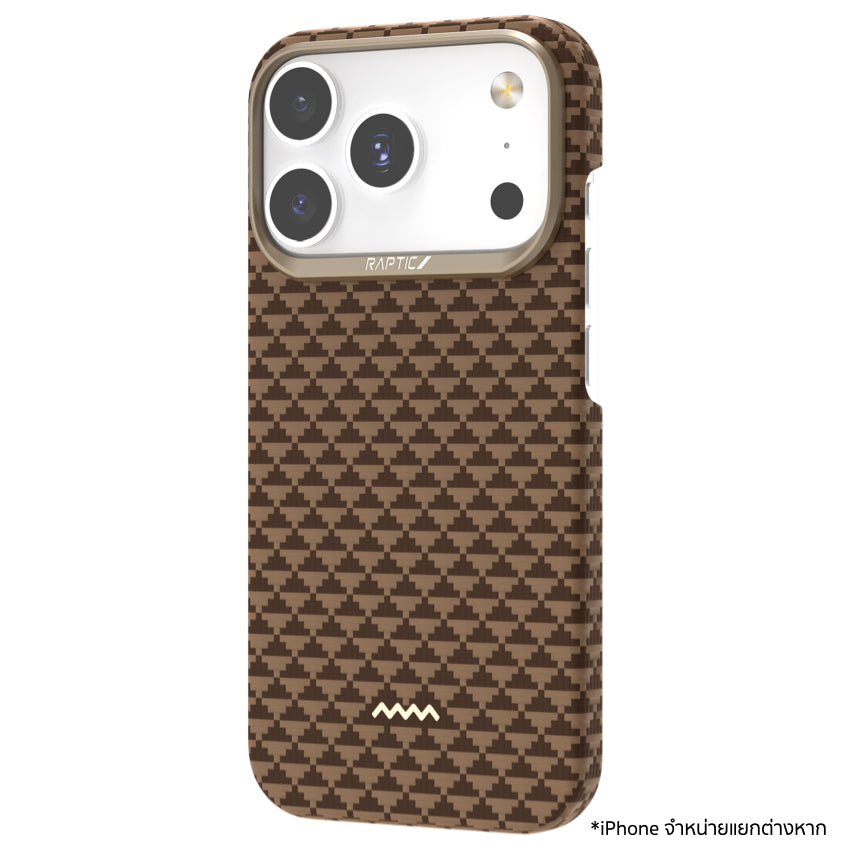 เคสไอโฟน Aramid รองรับ MagSafe สำหรับ iPhone 17 Pro Max - Humble ดีไซน์เส้นใยอะรามิด จากแบรนด์ RAPTIC