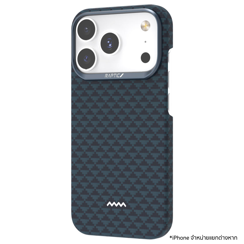 เคสไอโฟน Aramid รองรับ MagSafe สำหรับ iPhone 17 Pro Max - Profound ดีไซน์เส้นใยอะรามิด จากแบรนด์ RAPTIC