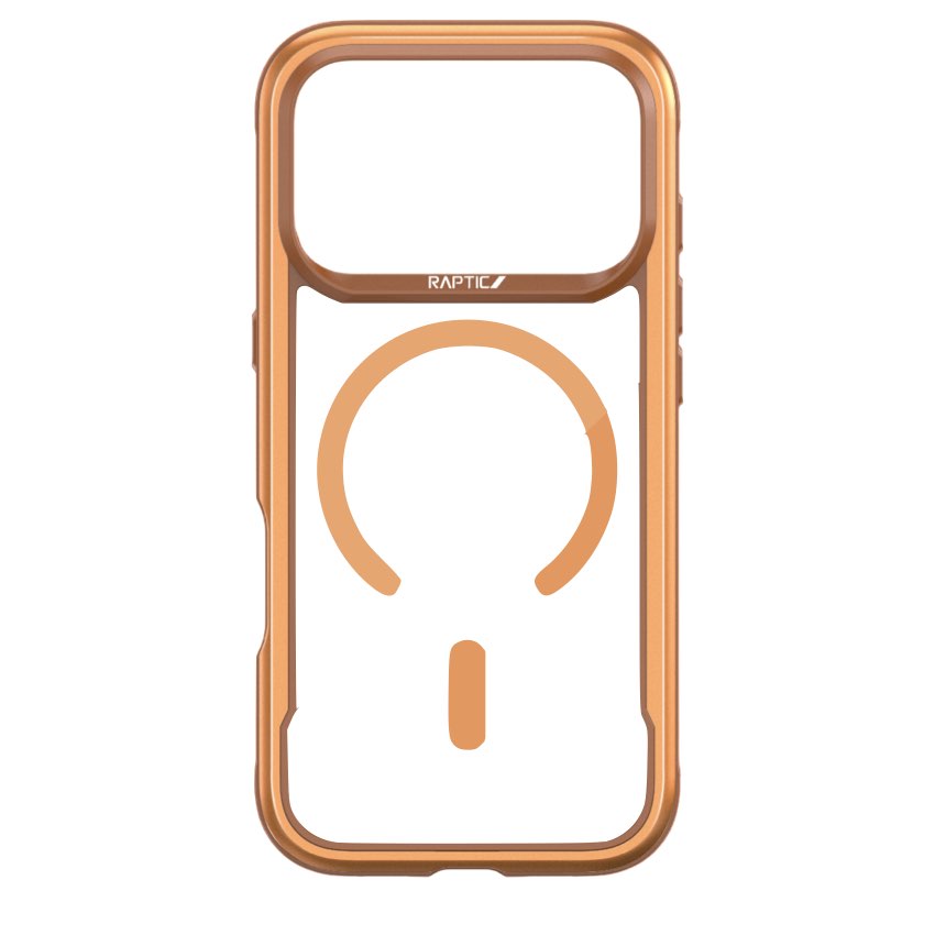 เคสกันกระแทก iPhone 17 Pro Max Raptic Shield Classic รองรับ MagSafe - Orange