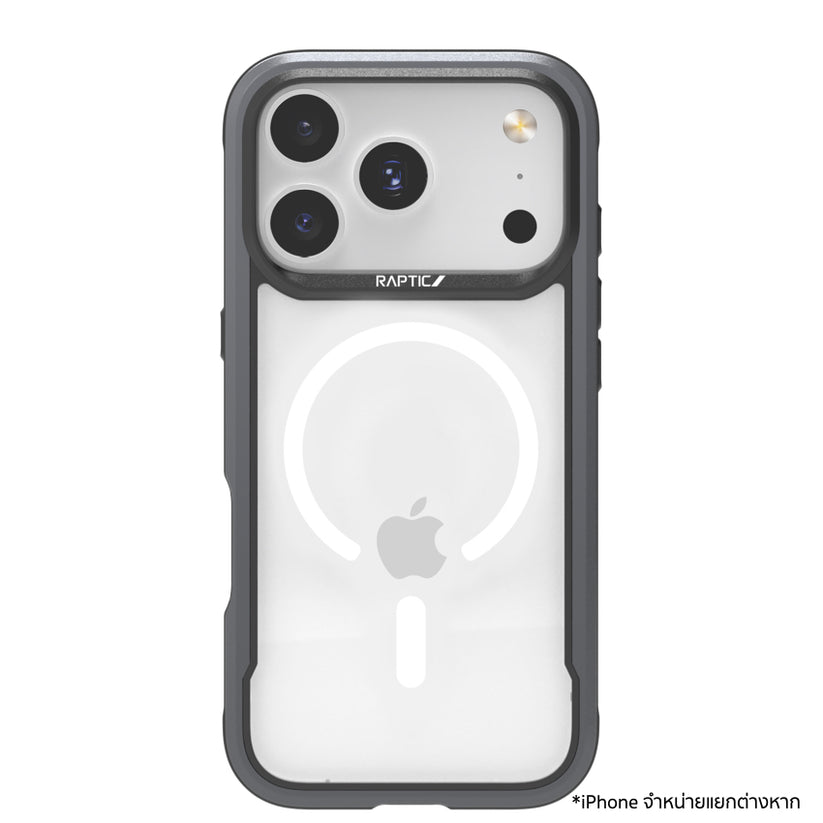 เคสไอโฟน Shield Classic รองรับ MagSafe สำหรับ iPhone 17 Pro สี Black จากแบรนด์ RAPTIC