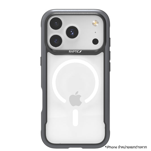 เคสไอโฟน Shield Classic รองรับ MagSafe สำหรับ iPhone 17 Pro สี Black จากแบรนด์ RAPTIC