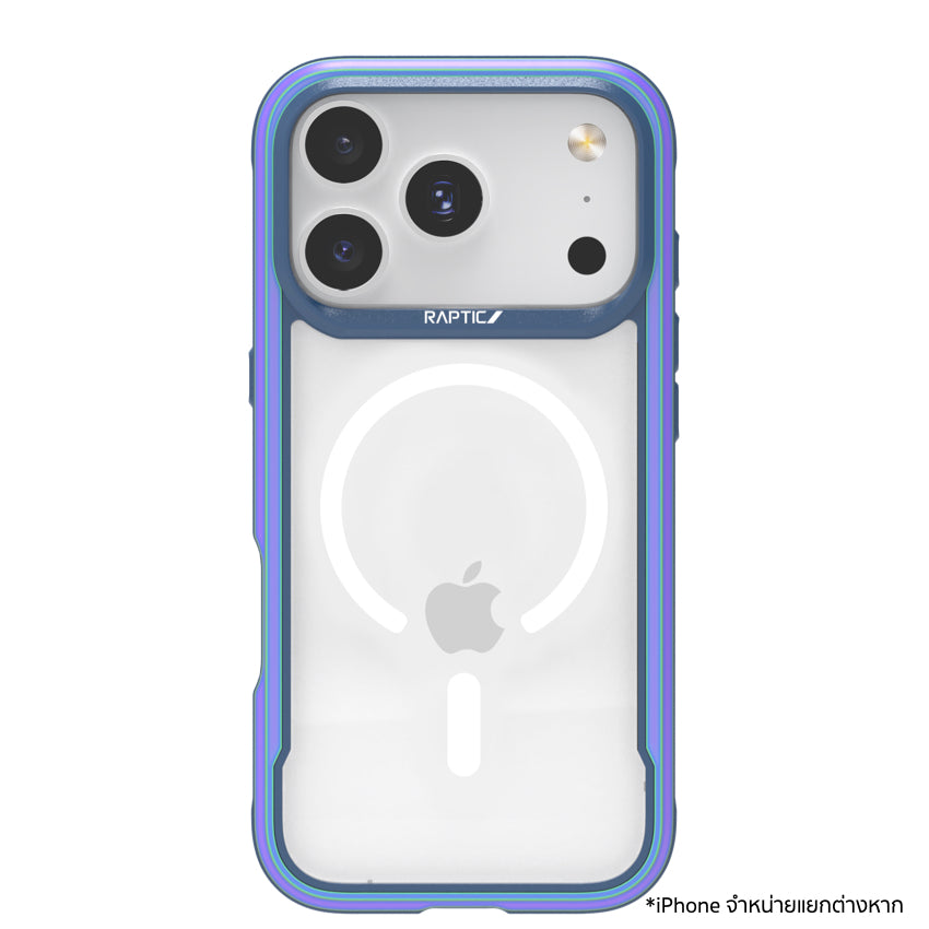 เคสไอโฟน Shield Classic รองรับ MagSafe สำหรับ iPhone 17 Pro สี Iridescent จากแบรนด์ RAPTIC