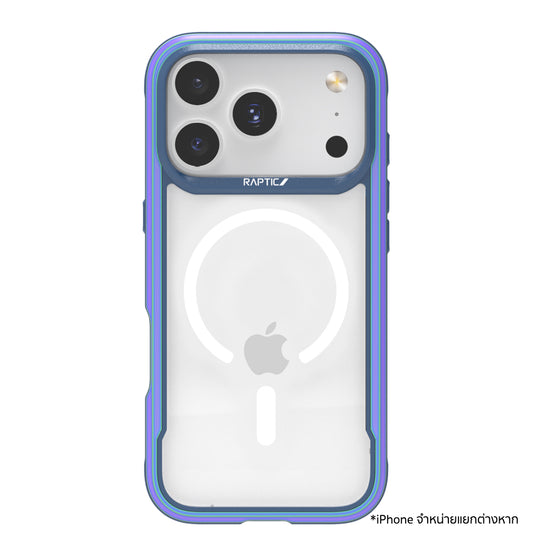 เคสไอโฟน Shield Classic รองรับ MagSafe สำหรับ iPhone 17 Pro สี Iridescent จากแบรนด์ RAPTIC