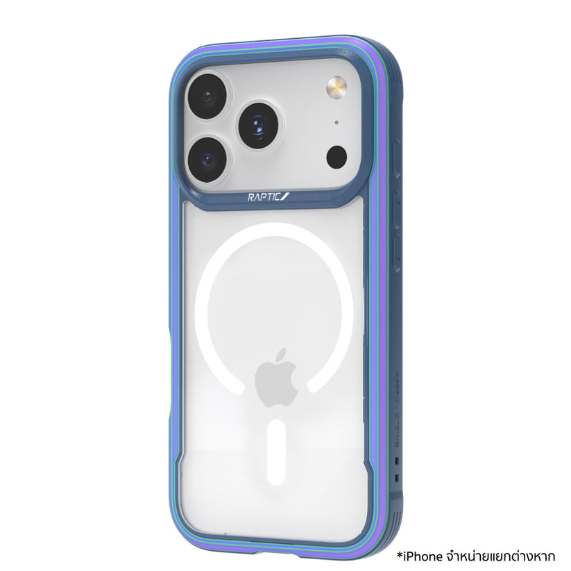 เคสไอโฟน Shield Classic รองรับ MagSafe สำหรับ iPhone 17 Pro สี Iridescent ดีไซน์สวยงาม จากแบรนด์ RAPTIC