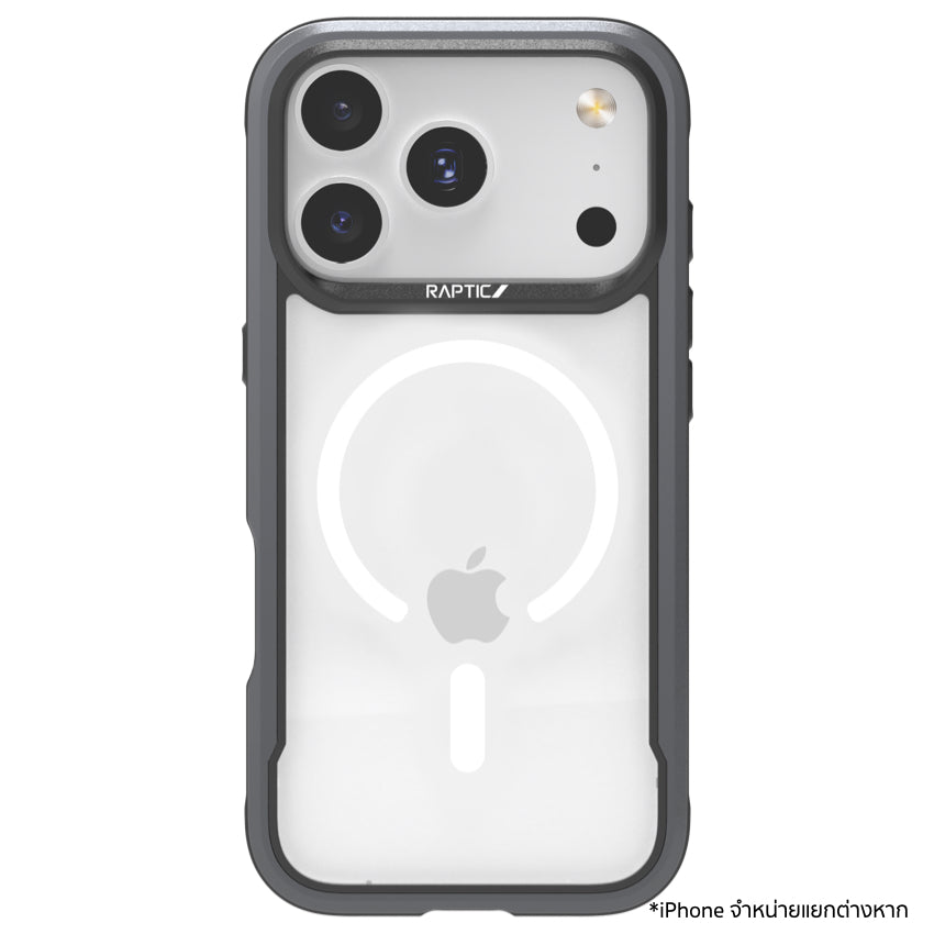 เคสไอโฟน Shield Classic รองรับ MagSafe สำหรับ iPhone 17 Pro Max สี Black จากแบรนด์ RAPTIC