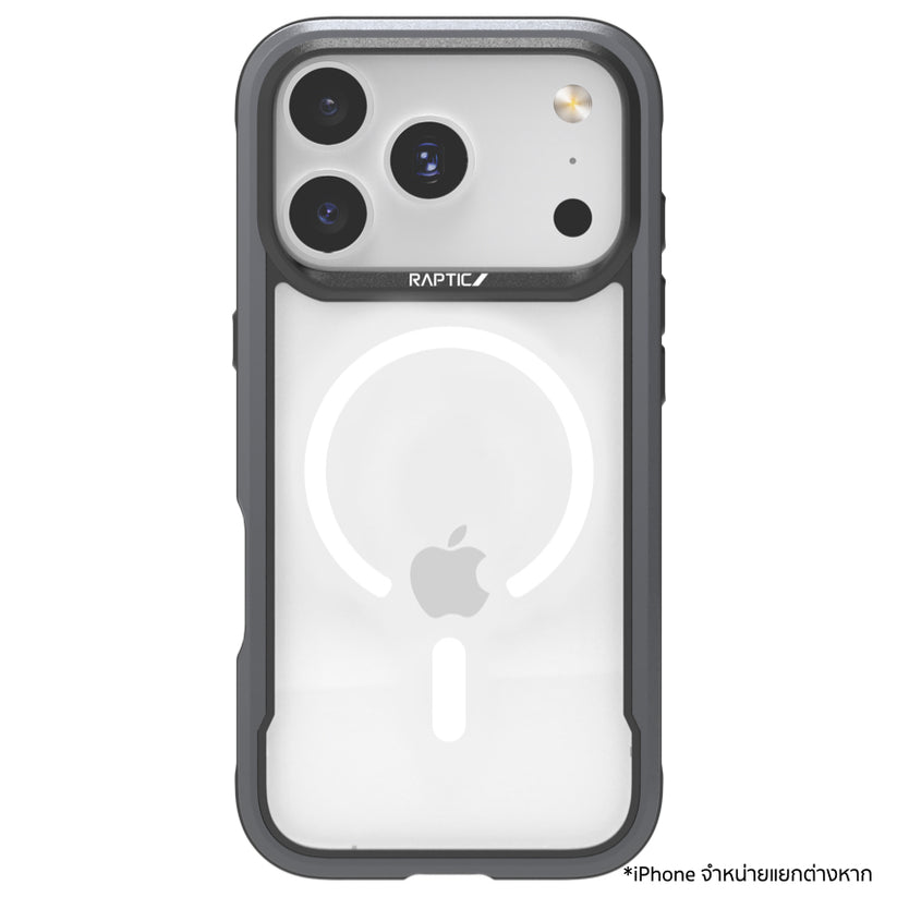 เคสไอโฟน Shield Classic รองรับ MagSafe สำหรับ iPhone 17 Pro Max สี Black จากแบรนด์ RAPTIC