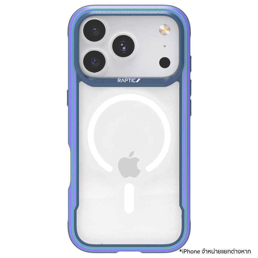 เคสไอโฟน Shield Classic รองรับ MagSafe สำหรับ iPhone 17 Pro Max สี Iridescent จากแบรนด์ RAPTIC