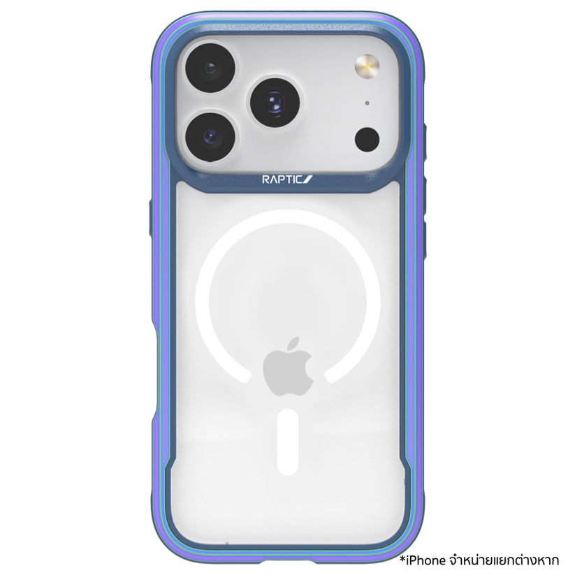 เคสไอโฟน Shield Classic รองรับ MagSafe สำหรับ iPhone 17 Pro Max สี Iridescent จากแบรนด์ RAPTIC