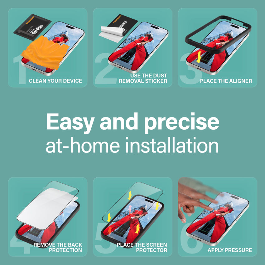 ฟิล์ม iPhone 16 Pro Max Ultra Wide Fit Privacy (ฟิล์มเพิ่มความเป็นส่วนตัว Privacy)