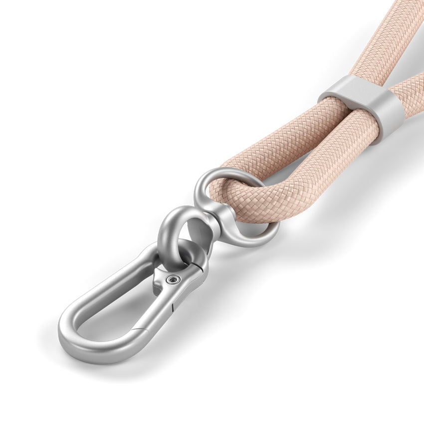 สายคล้องโทรศัพท์มือถือ OntheGo และ สาย USB-C สี Desert Rose ปลดล็อคง่าย แบรนด์ SATECHI