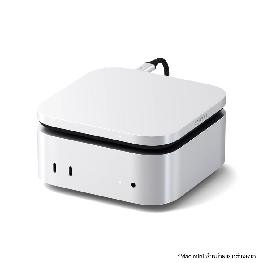 SATECHI USB4 Slim NVMe SSD Enclosure พื้นที่จัดเก็บข้อมูล ดีไซน์สวยงามเข้ากับ Mac mini