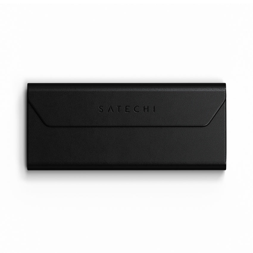 กล่องใส่แว่นตา FindAll Glasses Case - Black  ดีไซน์หรูหรา แบรนด์ SATECHI