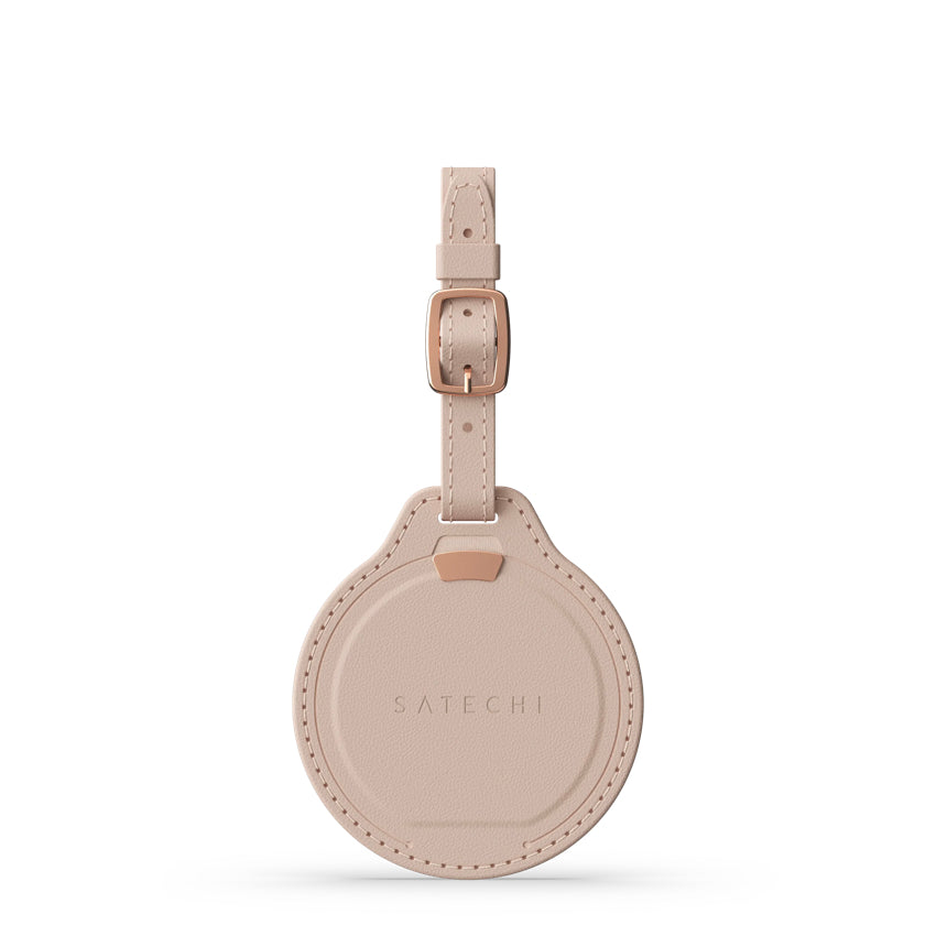 แท็กติดกระเป๋าเดินทาง Vegan-Leather FindAll Luggage Tag - Desert Rose แบรนด์ SATECHI