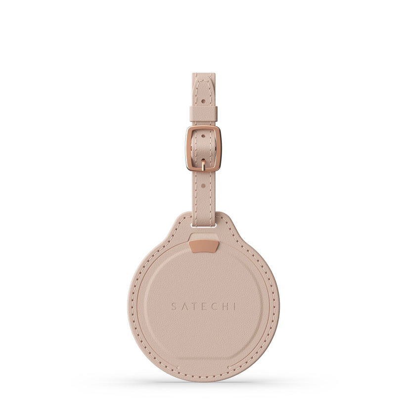 แท็กติดกระเป๋าเดินทาง Vegan-Leather FindAll Luggage Tag - Desert Rose แบรนด์ SATECHI