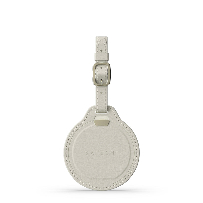 แท็กติดกระเป๋าเดินทาง Vegan-Leather FindAll Luggage Tag - Sand แบรนด์ SATECHI