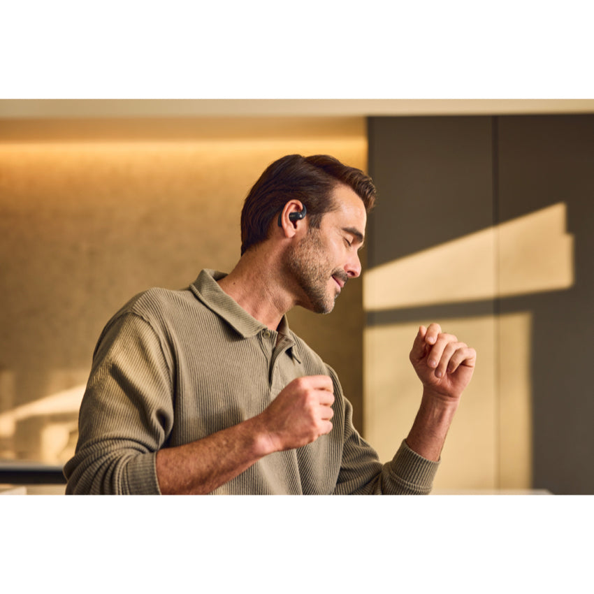 หูฟังไร้สาย OpenFit 2+ สี Black สวมใส่สบาย จากแบรนด์ SHOKZ