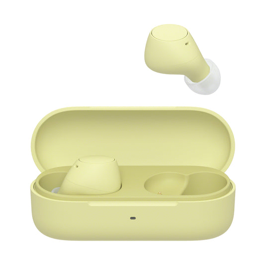 หูฟังไร้สาย SONY WF-C510 สี Yellow น้ำหนักเบา สวมใส่สบาย ใช้งานยาวนาน 11 ชั่วโมง