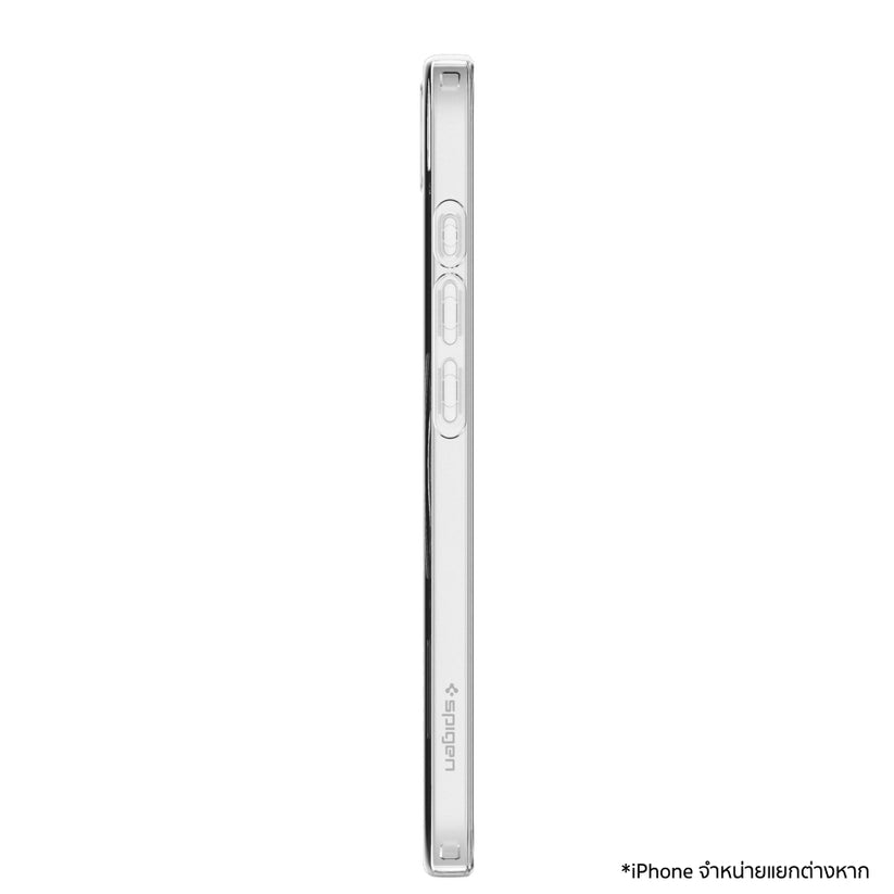 เคสใส Crystal Flex (MagFit) สำหรับ iPhone 16e สี Clear White บางเฉียบ จากแบรนด์ SPIGEN
