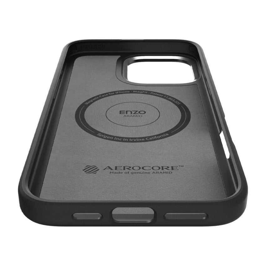 SPIGEN Enzo Aramid for iPhone 16 Pro Max - Black Natural