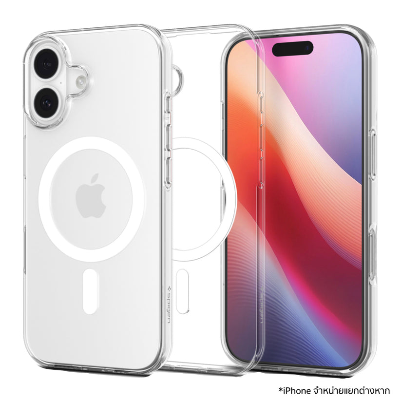 Spigen เคสแม่เหล็กใส iPhone 17 รองรับ MagSafe