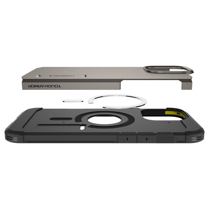 SPIGEN Tough Armor Magfit for iPhone 16 Pro - Gunmetal