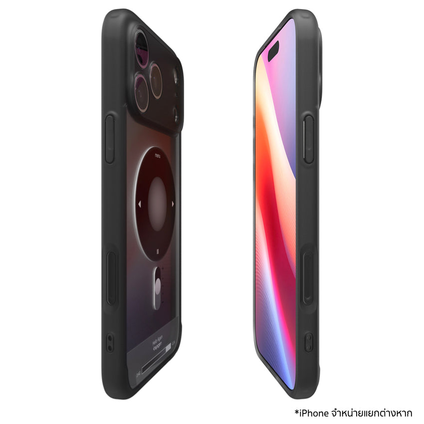 เคสกันกระแทก Spigen รุ่น Ultra Hybrid Classic MagFit สีดำ