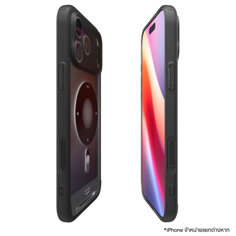 เคสกันกระแทก Spigen รุ่น Ultra Hybrid Classic MagFit สีดำ