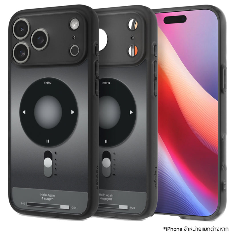 เคส iPhone 17 Pro Max สี Classic Black จาก Spigen รุ่น MagFit