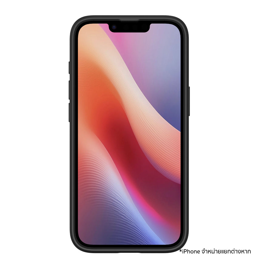 เคสไอโฟน Ultra Hybrid Crystal MagFit สำหรับ iPhone 16e สี Frost Black ขอบยกสูงขึ้น กันรอยขีดข่วน จากแบรนด์ SPIGEN