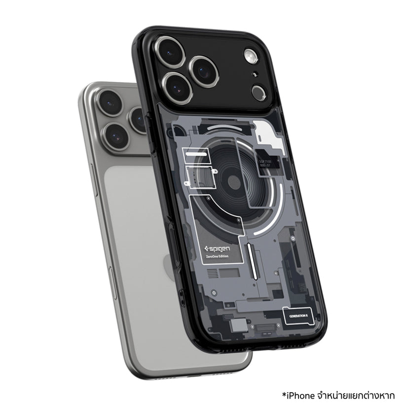เคสสไปเจน iPhone 17 Pro แบบโปร่งใส