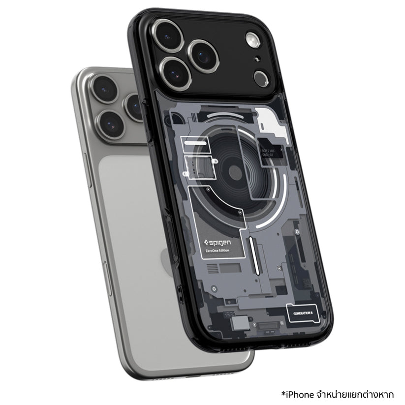 เคส Spigen Ultra Hybrid MagFit กันกระแทกดีไซน์โปร่งใส