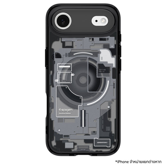เคส Spigen Ultra Hybrid MagFit Zero One Black สำหรับ iPhone Air