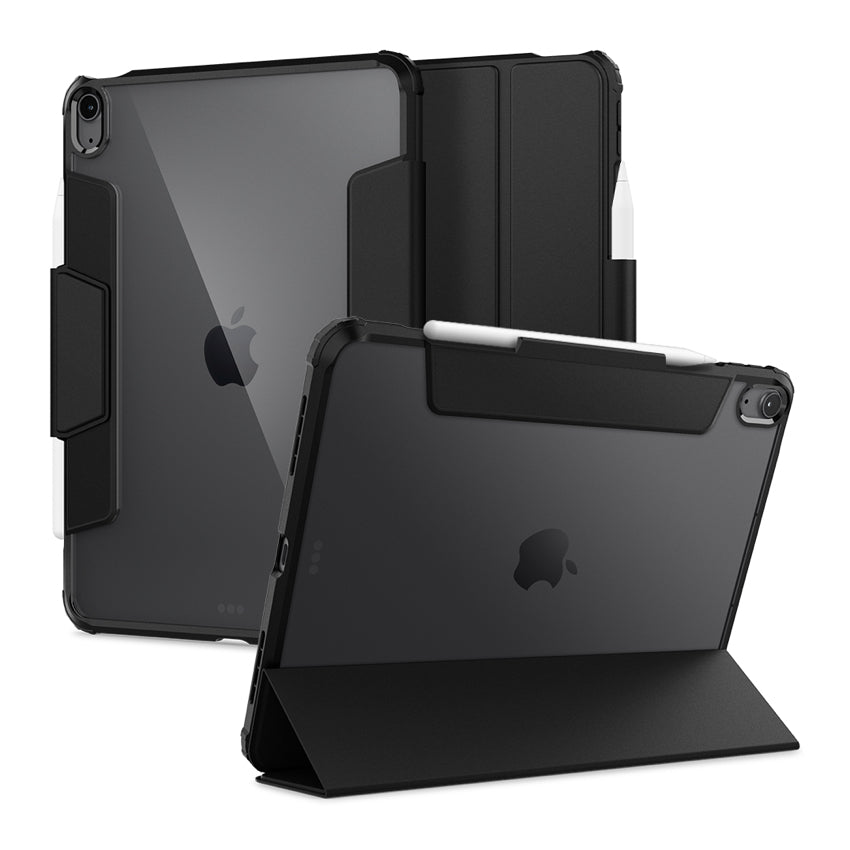เคสฝาพับ Spigen Ultra Hybrid Pro สี Black สำหรับ iPad Air 10.9 นิ้ว และ iPad Air 11 นิ้ว ขาตั้งปรับได่ จากแบรนด์ SPIGEN