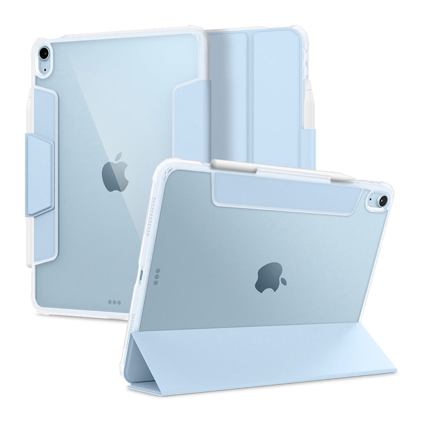 เคสฝาพับ Spigen Ultra Hybrid Pro สี Sky Blue สำหรับ iPad Air 10.9 นิ้ว และ iPad Air 11 นิ้ว ขาตั้งรับได้ จากแบรนด์ SPIGEN