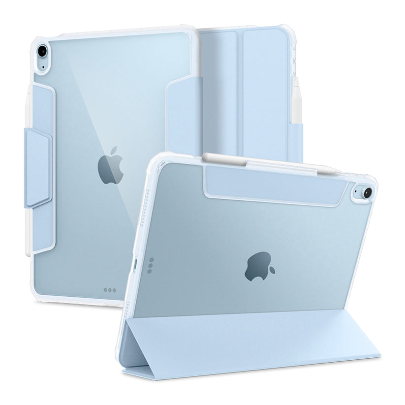 เคสฝาพับ Spigen Ultra Hybrid Pro สี Sky Blue สำหรับ iPad Air 10.9 นิ้ว และ iPad Air 11 นิ้ว ขาตั้งรับได้ จากแบรนด์ SPIGEN