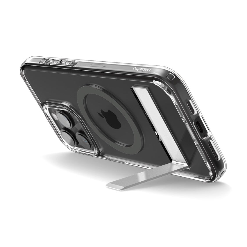 เคสใส Spigen Ultra Hybrid S MagFit สำหรับ iPhone 15 Pro สี Graphite