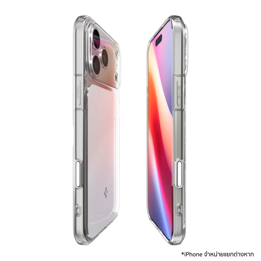 Spigen iPhone 17 Pro เคสกันกระแทกแบบใสบาง รองรับ MagSafe