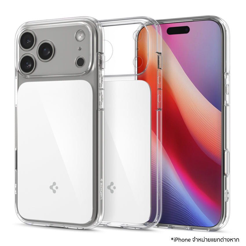 เคส iPhone 17 Pro Spigen รุ่น Ultra Hybrid T ดีไซน์หรู สี Glossy White