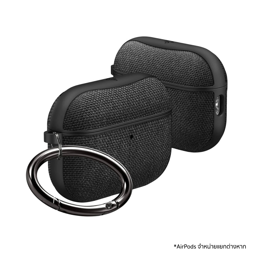 เคสกันกระแทก Urban Fit ปกป้อง AirPods Pro 3 สี Black พร้อมคาราบิเนอร์ แบรนด์ SPIGEN
