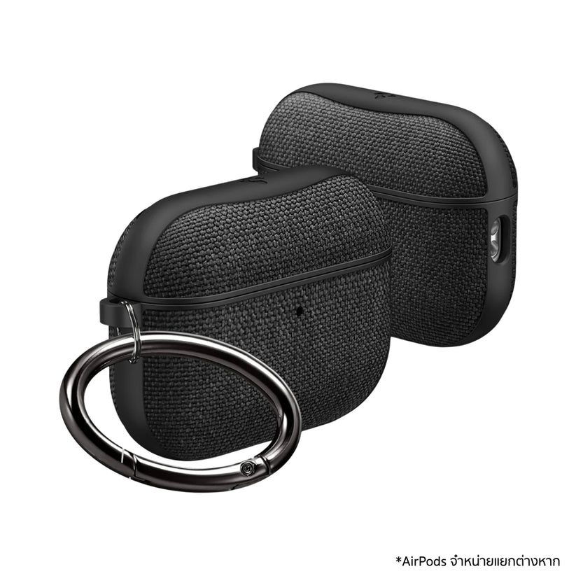 เคสกันกระแทก Urban Fit ปกป้อง AirPods Pro 3 สี Black พร้อมคาราบิเนอร์ แบรนด์ SPIGEN