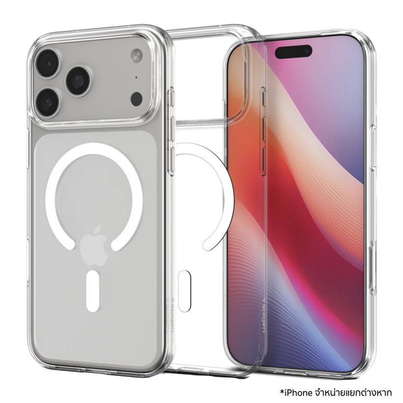 เคสใสกันรอย Spigen Liquid Crystal MagFit iPhone 17 Pro
