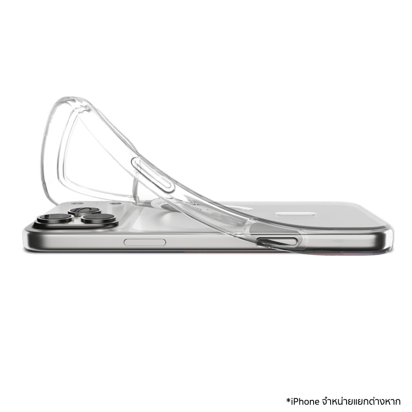 เคส Spigen iPhone 17 Pro โชว์ความงามตัวเครื่อง สีขาวใส