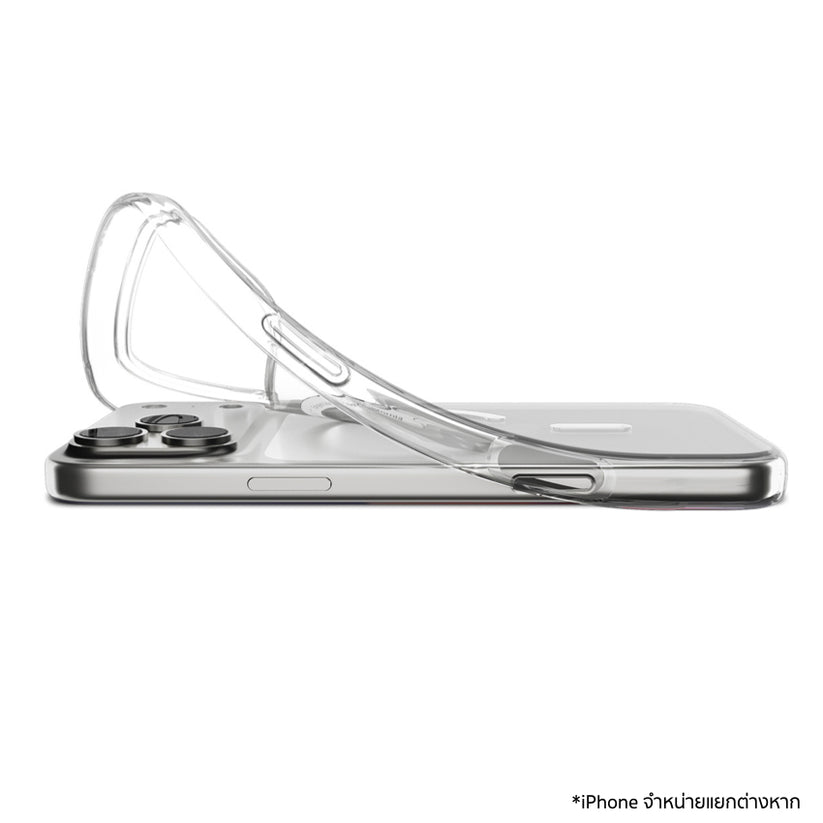 เคส Spigen iPhone 17 Pro โชว์ความงามตัวเครื่อง สีขาวใส