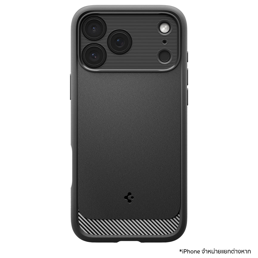 เคส iPhone 17 Pro Max Spigen Rugged Armor MagFit - Black