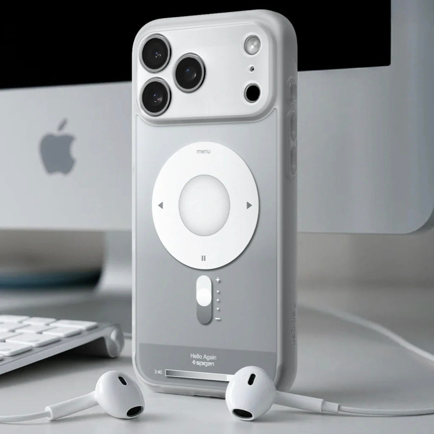 iPhone 17 Pro Max Case Spigen Ultra Hybrid Classic MagFit - Classic Silver