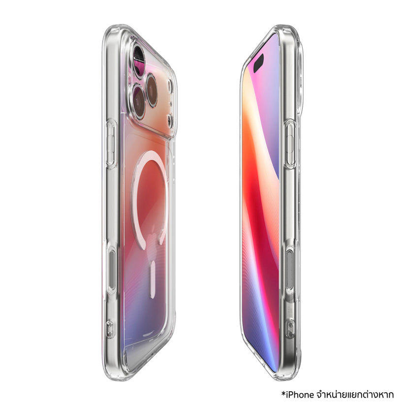 เคส MagFit Spigen Ultra Hybrid สีขาวใส