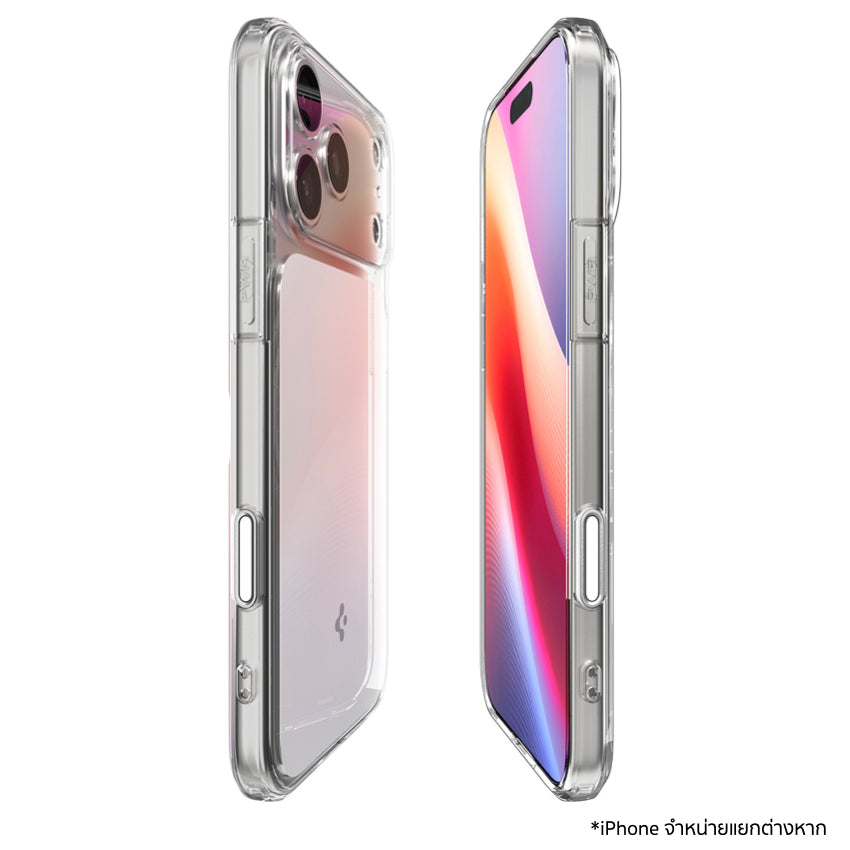Spigen iPhone 17 Pro Max เคสใสบางป้องกันรอยเหลือง รองรับ MagFit