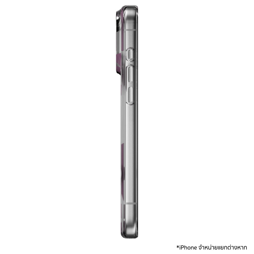 iPhone 18 Pro Max / 17 Pro Max Case Switcheasy Fleur M 3D Pattern - Purple