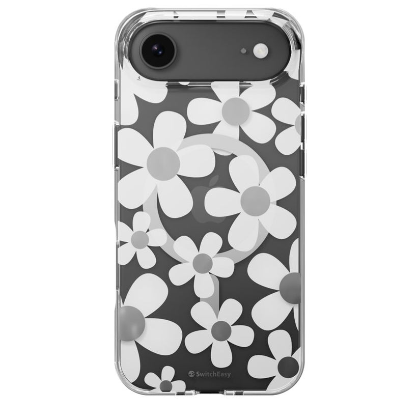SWITCHEASY Fleur M เคส iPhone Air ลาย 3D ป้องกันตก 10 ฟุต มาตรฐานทหาร รองรับ MagSafe พร้อมดีไซน์กันกระแทกสวยหรู