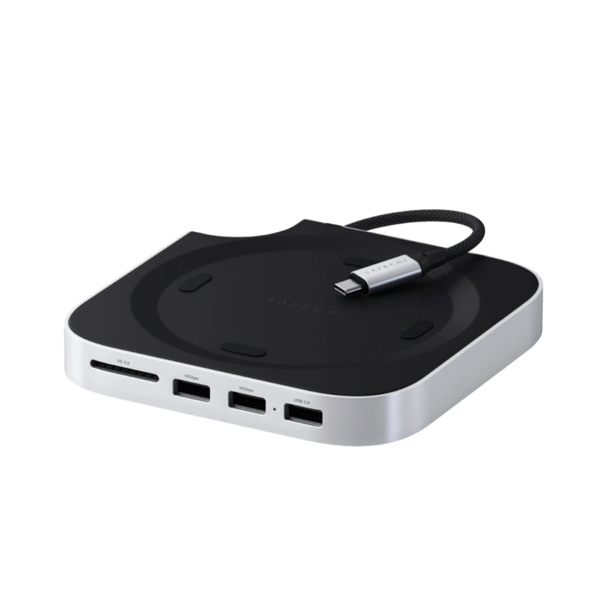 Satechi ฮับมัลติมีเดีย และ แท่นวาง Mac Mini M4 พร้อมช่องใส่ SSD